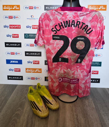schwartau match worn shirt v oxford