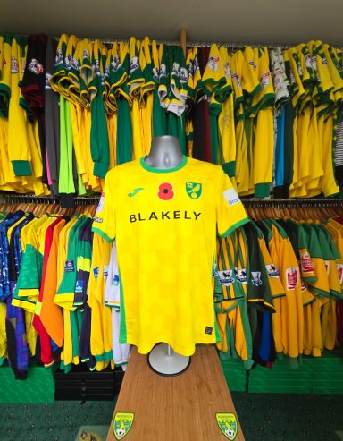 Norwich Poppy shirt Josh Sargent