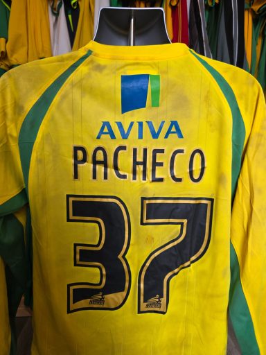pacheco match worn shirt vs Portsmouth